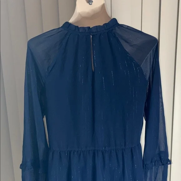 INC International Concepts Navy Blue Dress - Picture 5 of 8